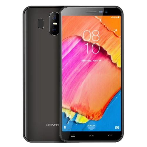 

[HK Stock] HOMTOM S17, 2GB+16GB, Dual Back Cameras, Face ID & Fingerprint Identification, 5.5 inch Android 8.1 MTK6580 Quad Core up to 1.3GHz, Network: 3G, Dual SIM, OTA(Dark Gray)