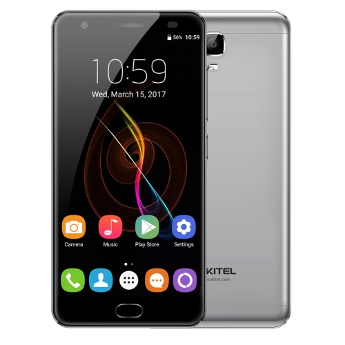 

[HK Stock] OUKITEL K6000 Plus, 4GB+64GB, South American Version, Fingerprint Identification, 6080mAh Battery, 5.5 inch Android 7.0 MTK6750T Octa Core up to 1.5GHz, Network: 4G, Dual SIM, OTG(Grey)