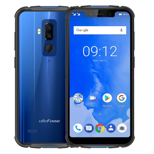 

[HK Stock] Ulefone Armor 5 Triple Proofing Phone, Dual 4G, 4GB+64GB, IP68 Waterproof Dustproof Shockproof, Dual Back Cameras, 5000mAh Battery, Face ID & Fingerprint Identification, 5.85 inch Android 8.1 MTK6763 Octa Core 64-bit up to 2.0GHz, Network: 4G, 