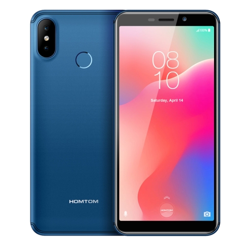 

[HK Stock] HOMTOM C1, 1GB+16GB, Dual Back Cameras, Fingerprint Identification, 5.5 inch Android GO MTK6580A Quad Core up to 1.3GHz, Network: 3G, Dual SIM, OTA(Blue)