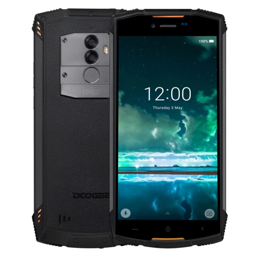 

[HK Warehouse] DOOGEE S55 Triple Proofing Phone, 4GB+64GB, IP68 Waterproof Dustproof Shockproof, 5500mAh Battery, Dual Back Cameras, Fingerprint Identification, 5.5 inch Android 8.0 MTK6750T Octa Core up to 1.5GHz, Network: 4G, Dual VoLTE (Orange)