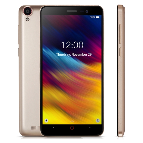

[HK Stock] DOOGEE X100, 1GB+8GB, 4200mAh Battery, 5.0 inch Android 8.1 GO MTK6580A Quad Core up to 1.3GHz, Network: 3G, OTA, Dual SIM(Gold)
