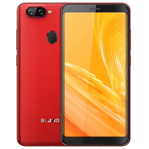

BLUBOO D6, 2GB+16GB, Dual Back Cameras, Face ID & Fingerprint Identification, 5.5 inch 2.5D Curved Android 8.1 MTK6580A Quad Core up to 1.3GHz, Network: 3G, Dual SIM(Red)