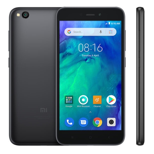 

[HK Stock] Xiaomi Redmi Go, 1GB+8GB, Global Official Version, 5.0 inch Android 8.1 Oreo Go Qualcomm Snapdragon 425 Quad Core up to 1.4GHz, Network: 4G, Dual SIM(Black)
