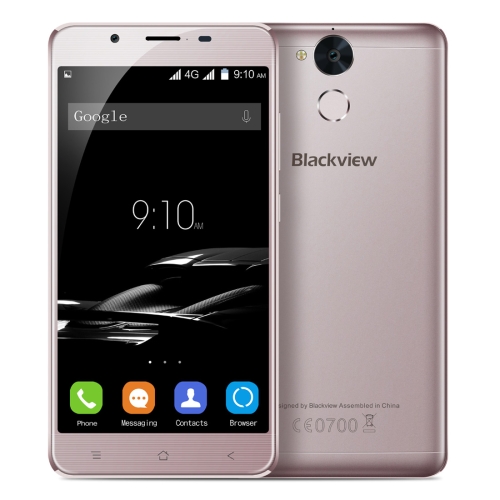 

[HK Stock] Blackview P2, 4GB+64GB, 6000mAh Battery, Fingerprint Identification, 5.5 inch Android 6.0 MTK6750T Octa Core up to 1.5GHz, Network: 4G, Dual SIM, GPS, BT, WiFi, OTG(Grey)
