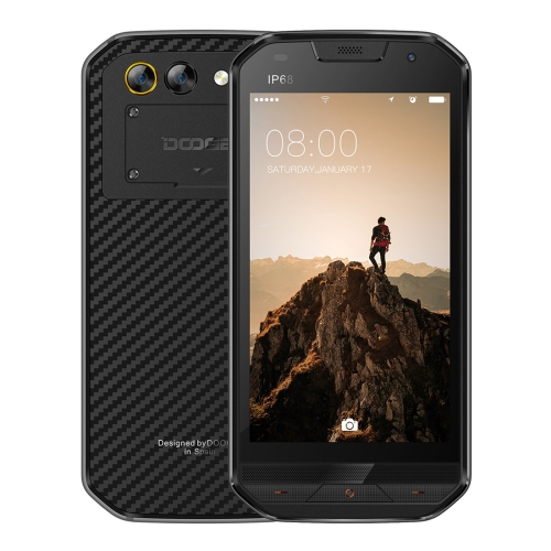 

[HK Stock] DOOGEE S30 Triple Proofing Phone, 2GB+16GB, IP68 Waterproof Dustproof Shockproof, Fingerprint Identification, 5.0 inch Android 7.0 MTK6737V Quad Core up to 1.3GHz, Network: 4G, Dual SIM(Black)