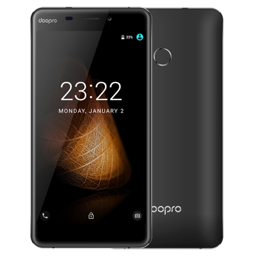 

[HK Stock] DOOPRO C1 Pro, 2GB+16GB, Fingerprint Identification, 4200mAh Battery, 5.3 inch 2.5D Curved Android 6.0 Qualcomm Snapdragon MSM8909 Quad Core up to 1.3GHz, Network: 4G(Black)