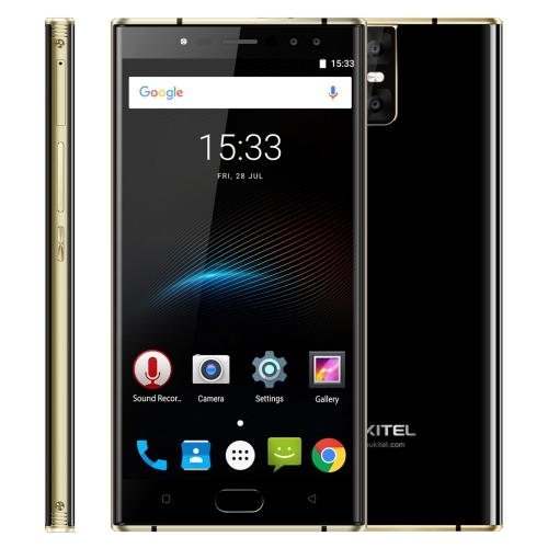

[HK Stock] OUKITEL K3, 4GB+64GB, Dual Rear Cameras + Dual Front Cameras, 6000mAh Battery, Fingerprint Identification, 5.5 inch Android 7.0 MTK6750T Octa Core up to 1.5GHz, Network: 4G, Dual SIM(Black)