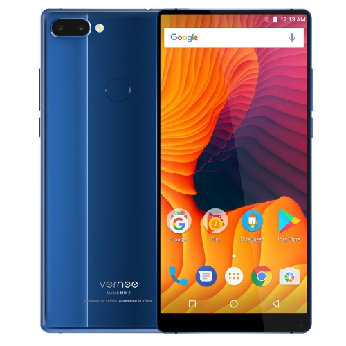 

[HK Stock] Vernee Mix 2, 4GB+64GB, Dual Back Cameras, Fingerprint Identification, 6.0 inch Android 7.0 MTK6757CD (Helio P25) Octa Core up to 2.5GHz, Network: 4G, OTG(Blue)