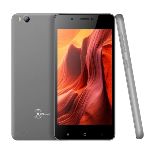 

[HK Stock] KEN XIN DA V6, 1GB+8GB, 4.5 inch Android 7.0 SC7731C Quad Core up to 1.2GHz, GPS, Network: 3G, Dual SIM(Grey)
