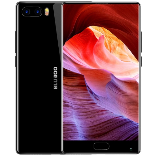 

[HK Stock] BLUBOO S1, 4GB+64GB, Dual Back Cameras, Fingerprint Identification, 5.5 inch Sharp 2.5D Curved Edgeless Android 7.0 MTK6757 (Helio P25) Octa Core up to 2.5GHz, Network: 4G, OTG(Black)