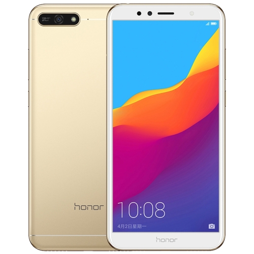 

Huawei Honor 7A AUM-AL00, 2GB+32GB,China Version, Face Identification, 5.7 inch EMUI 8.0 (Android 8.0) Qualcomm Snapdragon 430 Octa Core, 4 x 1.4GHz + 4 x 1.1GHz, Network: 4G(Gold) Support Google Play