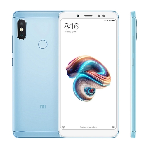 

[HK Stock] Xiaomi Redmi Note 5, 4GB+64GB, Official Global Version, AI Dual Back Cameras, Fingerprint Identification, 5.99 inch MIUI 9.0 Qualcomm Snapdragon 636 Octa Core up to 1.8GHz, Network: 4G(Blue)