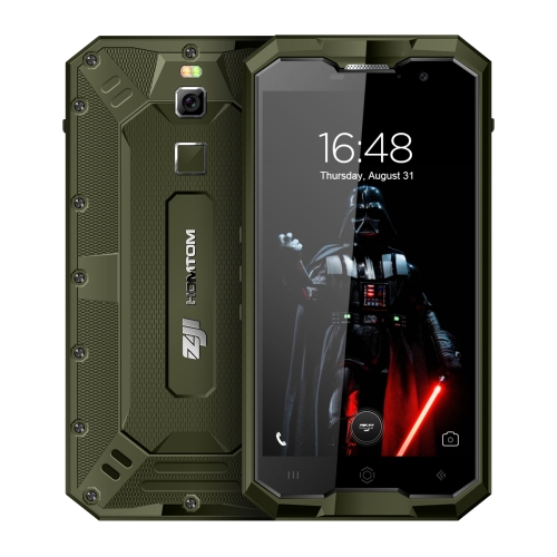 

[HK Stock] HOMTOM ZOJI Z8 Triple Proofing Phone, 4GB+64GB, IP68 Waterproof Dustproof Shockproof, Fingerprint Unlock, 5.0 inch Android 7.0 MTK6750 Octa Core up to 1.5GHz, Network: 4G, OTG, Dual SIM(Army Green)