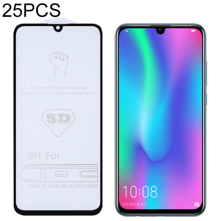 25 PCS 9H 5D Full Glue Full Screen Tempered Glass Film for Huawei Honor 10 Lite / P Smart 2019
25 PCS 9H 5D Full Glue Full Screen Tempered Glass Film for Huawei Honor 10 Lite / P Smart 2019