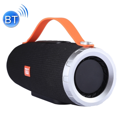 

T&G TG109 Portable Wireless Bluetooth V4.2 Stereo Speaker with Handle, Built-in MIC, Support Hands-free Calls & TF Card & AUX IN & FM, Bluetooth Distance: 10m(Black)