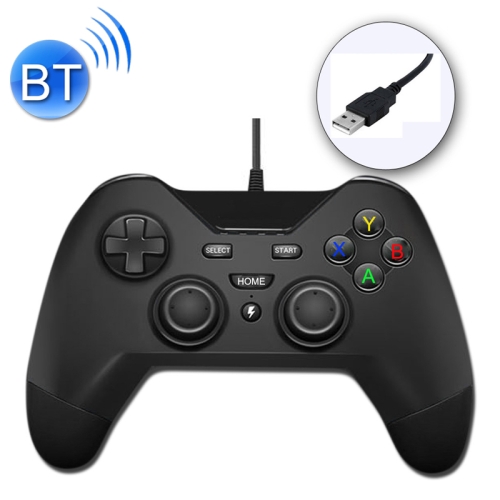 

USB Wired Gamepad Controller for Play Station PS3 / PC / Android / PSVita TV / PC XBOX360(Black)
