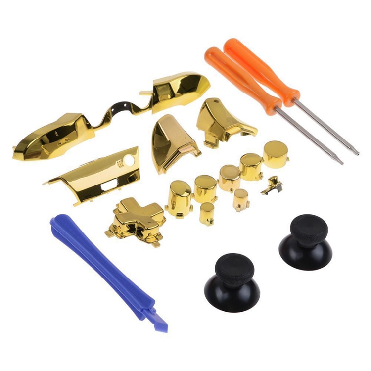 Full Set Game Controller Handle Small Fittings with Screwdriver for Xbox One ELITE (Gold)
Full Set Game Controller Handle Small Fittings with Screwdriver for Xbox One ELITE (Gold)