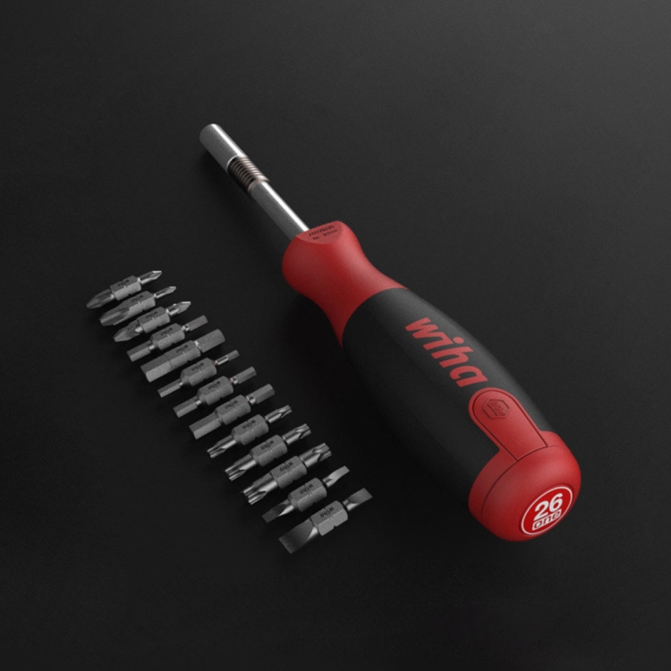 Original Xiaomi wiha Lift-style Elasticity 26 in 1 Multifunctional Portable Screwdriver(Black Red)
Original Xiaomi wiha Lift-style Elasticity 26 in 1 Multifunctional Portable Screwdriver(Black Red)