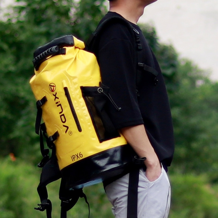 XINDA H-BAG03 30L Outdoor Waterproof Upstream Storage Shoulder Mountaineering Bag(Yellow)
XINDA H-BAG03 30L Outdoor Waterproof Upstream Storage Shoulder Mountaineering Bag(Yellow)
