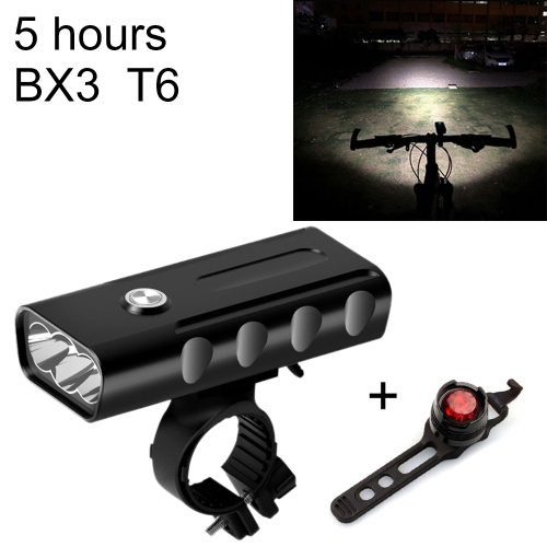 BX3 USB Charging Bicycle Light Front Handlebar Led Light (5 Hours, T6+Gem Lamp)
BX3 USB Charging Bicycle Light Front Handlebar Led Light (5 Hours, T6+Gem Lamp)