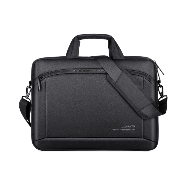 OUMANTU 030 Portable 15 inch Laptop Bag Leather Handbag Business Briefcase(Black)
OUMANTU 030 Portable 15 inch Laptop Bag Leather Handbag Business Briefcase(Black)