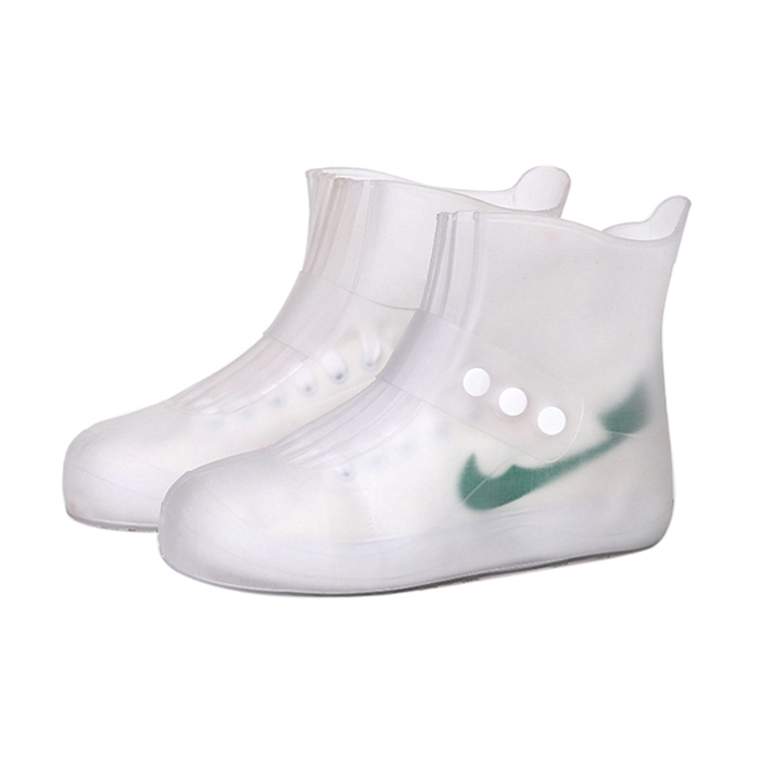 Fashion Integrated PVC Waterproof Non-slip Shoe Cover with Thickened Soles Size: 36-37 (White)
Fashion Integrated PVC Waterproof Non-slip Shoe Cover with Thickened Soles Size: 36-37 (White)