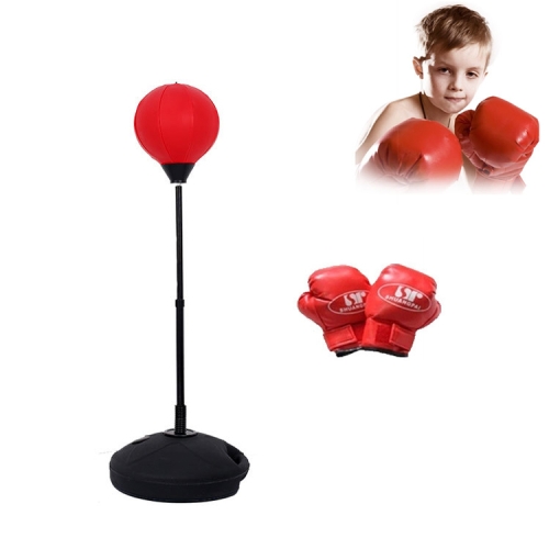 Children Base Version Height Adjustable Vertical PU Leather Vent Ball Boxing Speed Ball Family Fitness Equipment with Gloves(Red)
Children Base Version Height Adjustable Vertical PU Leather Vent Ball Boxing Speed Ball Family Fitness Equipment with Gloves(Red)