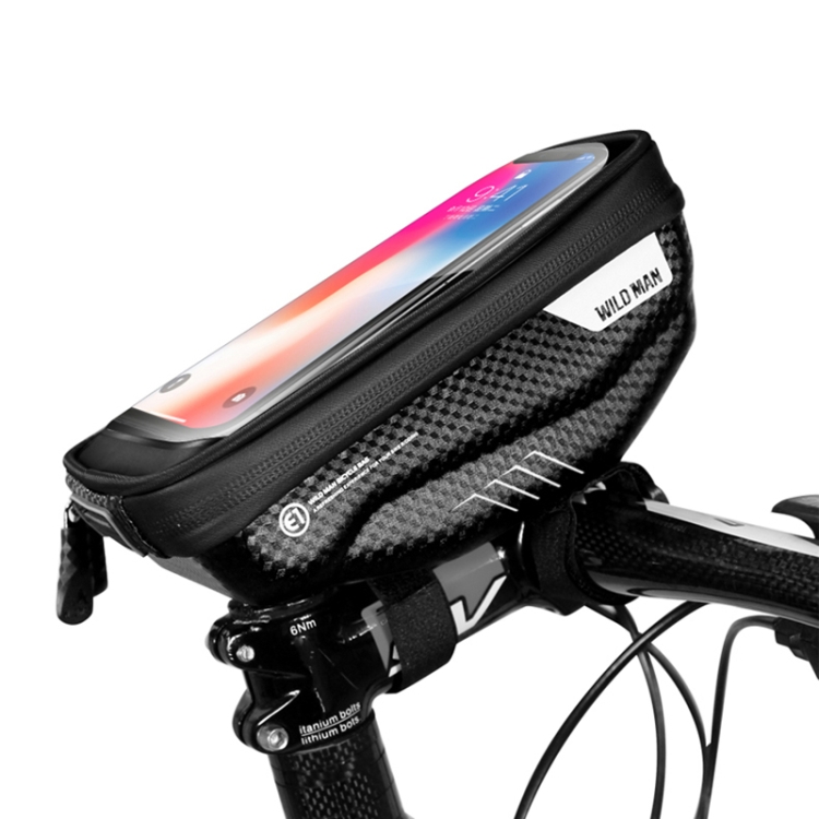 WILD MAN E1 Waterproof Front Bag MTB Mobile Phone Sets Bicycle Tube Bag Riding Accessories (Black)
WILD MAN E1 Waterproof Front Bag MTB Mobile Phone Sets Bicycle Tube Bag Riding Accessories (Black)