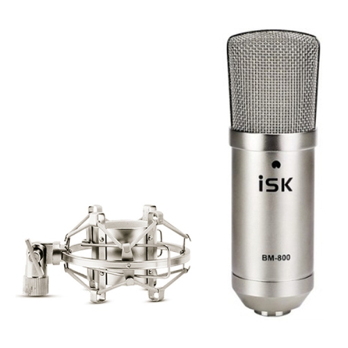 ISK BM-800 Sound Recording Microphone Condenser Mic for Studio and Broadcasting
ISK BM-800 Sound Recording Microphone Condenser Mic for Studio and Broadcasting