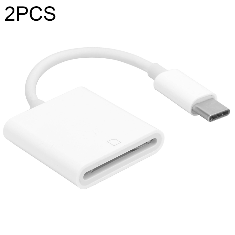 USB-C / Type-C to SD(HC) Card Reader Adapter, For Macbook / Google Chromebook / Nokia N1 / Letv(White)
USB-C / Type-C to SD(HC) Card Reader Adapter, For Macbook / Google Chromebook / Nokia N1 / Letv(White)