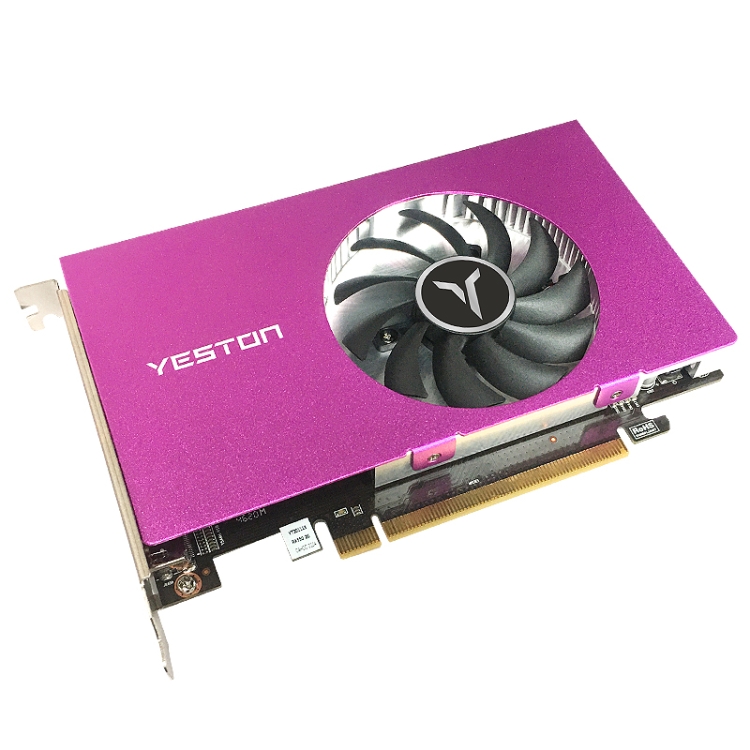 YESTON RX550 4G 4 HDMI Directly Connected Active to VGA Four-screens Single-slot Graphics Card
YESTON RX550 4G 4 HDMI Directly Connected Active to VGA Four-screens Single-slot Graphics Card