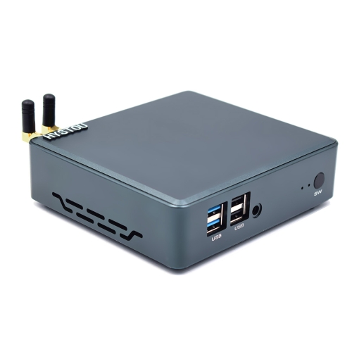 

HYSTOU M2 Windows 10 / Linux / WES 7&10 System Mini PC, Intel Core i7-8565U 4 Core 8 Threads up to 1.8-4.6GHz, Support M.2, WiFi, 8GB RAM DDR4 + 256GB SSD