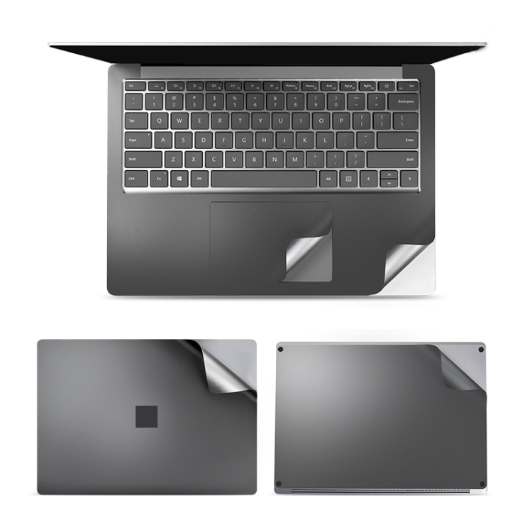 4 in 1 Notebook Shell Protective Film Sticker Set for Microsoft Surface Laptop 3 13.5 inch (Grey)
4 in 1 Notebook Shell Protective Film Sticker Set for Microsoft Surface Laptop 3 13.5 inch (Grey)