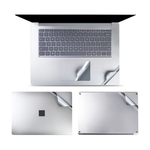 4 in 1 Notebook Shell Protective Film Sticker Set for Microsoft Surface Laptop 3 15 inch (Silver)
4 in 1 Notebook Shell Protective Film Sticker Set for Microsoft Surface Laptop 3 15 inch (Silver)