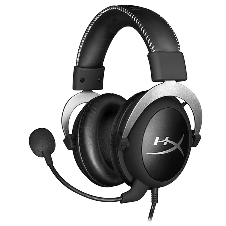 Kingston HyperX Cloud Silver HX-HSCL-SR/NA Storm Head-mounted Gaming Headset
Kingston HyperX Cloud Silver HX-HSCL-SR/NA Storm Head-mounted Gaming Headset