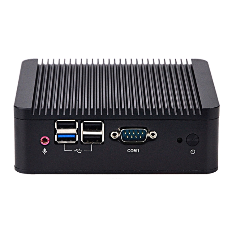 Fanless Mini Industrial Control PC with 4 USB Ports & RS-232 COM Port, 8GB RAM, Intel Celeron N2920 2.0GHz Quard Core, Support Bluetooth 4.0 & 2.4G / 5.0G Dual-band WiFi(Black)
Fanless Mini Industrial Control PC with 4 USB Ports & RS-232 COM Port, 8GB RAM, Intel Celeron N2920 2.0GHz Quard Core, Support Bluetooth 4.0 & 2.4G / 5.0G Dual-band WiFi(Black)