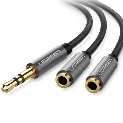 Ugreen Aluminum Alloy Shell 3.5mm Male to 2 x 3.5mm Female Headphone Splitters Audio Cable Headphone Audio Adapter
Ugreen Aluminum Alloy Shell 3.5mm Male to 2 x 3.5mm Female Headphone Splitters Audio Cable Headphone Audio Adapter