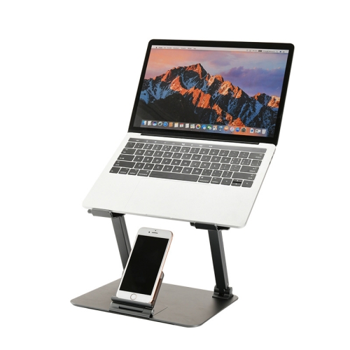 Adjustable Height Laptop Stand Aluminum Alloy Notebook Cooling Platform Holder, Style: with Mobile Phone Holder(Grey)
Adjustable Height Laptop Stand Aluminum Alloy Notebook Cooling Platform Holder, Style: with Mobile Phone Holder(Grey)