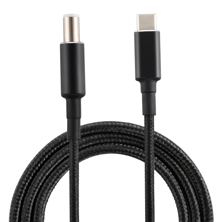 PD 100W 7.4 x 0.6mm Male to USB-C / Type-C Male Nylon Weave Power Charge Cable for Dell, Cable Length: 1.7m
PD 100W 7.4 x 0.6mm Male to USB-C / Type-C Male Nylon Weave Power Charge Cable for Dell, Cable Length: 1.7m