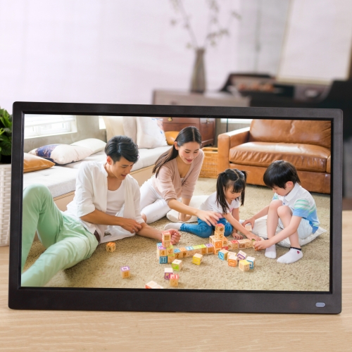 15.6 inch FHD LED Display Digital Photo Frame with Holder & Remote Control, MSTAR V53 Program, Support USB / SD Card Input(Black)
15.6 inch FHD LED Display Digital Photo Frame with Holder & Remote Control, MSTAR V53 Program, Support USB / SD Card Input(Black)