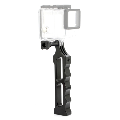 

PULUZ Aluminum Alloy Hand Holder Grip for DJI Osmo Action, GoPro NEW HERO /HERO7 /6 /5 /5 Session /4 Session /4 /3+ /3 /2 /1, Xiaoyi and Other Action Cameras(Black)