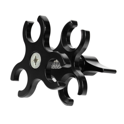 PULUZ Triple Ball Clamp Open Hole Diving Camera Bracket CNC Aluminum Spring Flashlight Clamp for Diving Underwater Photography System(Black)
PULUZ Triple Ball Clamp Open Hole Diving Camera Bracket CNC Aluminum Spring Flashlight Clamp for Diving Underwater Photography System(Black)
