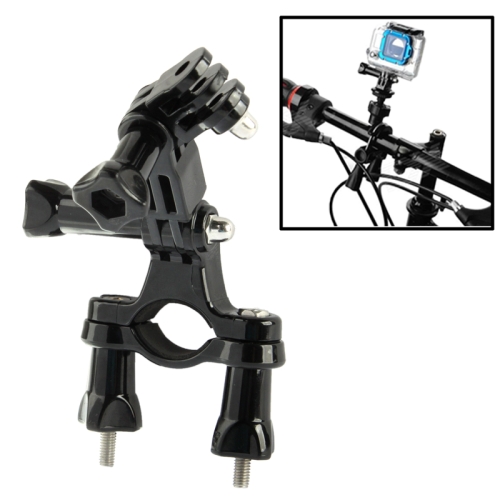 

Bike Bicycle Camera Handlebar Bar Mount Holder with 3 Way Pivot Arm for GoPro HERO9 Black / HERO8 Black /7 /6 /5 /5 Session /4 Session /4 /3+ /3 /2 /1, DJI Osmo Action, Xiaoyi and Other Action Cameras(Black)