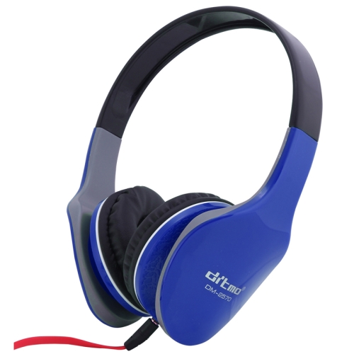 

Ditmo DM-2570 Stereo Noise Canceling Headphone with Standard 3.5mm Headphone Jack for iPod / MP3 Player / Mobile Phones / Other Devices, Cord Length:1.2m, DM-2570(Blue)