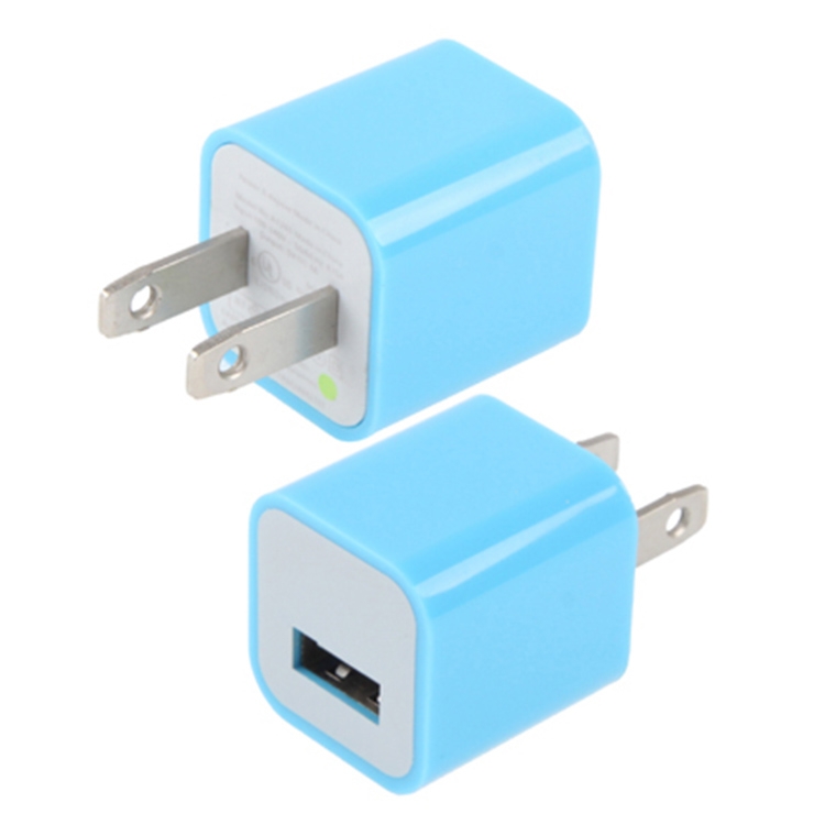 US Plug USB Charger, For iPad, iPhone, Galaxy, Huawei, Xiaomi, LG, HTC and Other Smart Phones, Rechargeable Devices(Blue)
US Plug USB Charger, For iPad, iPhone, Galaxy, Huawei, Xiaomi, LG, HTC and Other Smart Phones, Rechargeable Devices(Blue)