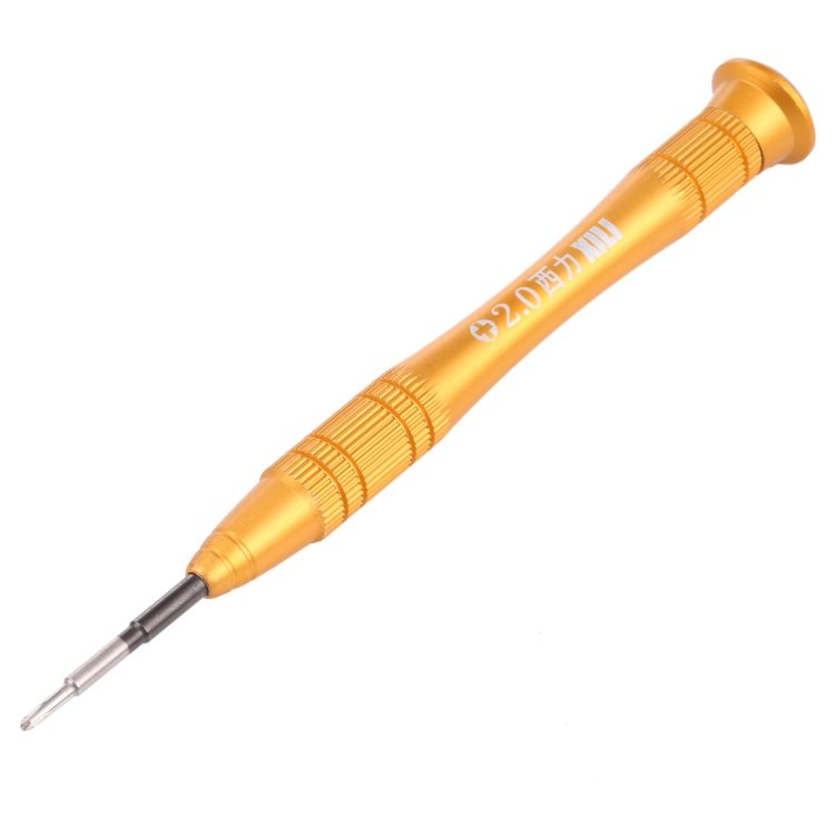 Professional Versatile 2.0x25mm Cross Screwdriver for iPhone 5 / iPhone 4 & 4S / iPad 4 / iPad mini 1 / 2 / 3 / Mobile Phones / Digital Camera, etc
Professional Versatile 2.0x25mm Cross Screwdriver for iPhone 5 / iPhone 4 & 4S / iPad 4 / iPad mini 1 / 2 / 3 / Mobile Phones / Digital Camera, etc