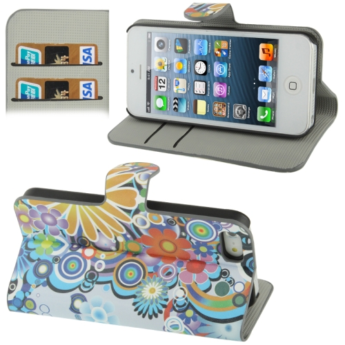 Colorful Daisy Flower Pattern Horizontal Flip Leather Case with Credit Card Slot & Holder for iPhone 5 & 5s & SE & SE
Colorful Daisy Flower Pattern Horizontal Flip Leather Case with Credit Card Slot & Holder for iPhone 5 & 5s & SE & SE