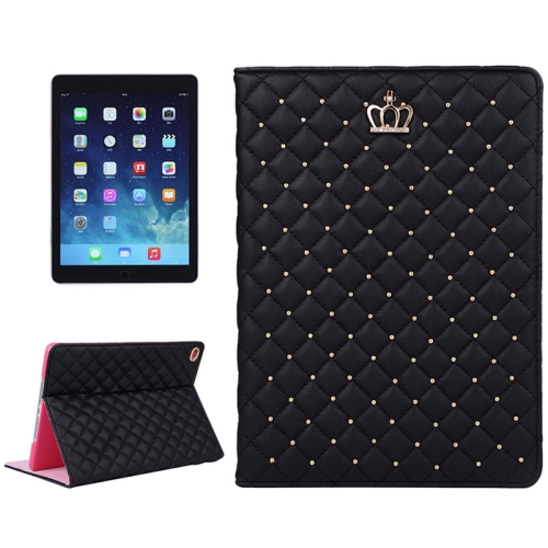 Crown Plaid Texture Horizontal Flip Smart Leather Case with Holder for iPad Air 2 / iPad 6(Black)
Crown Plaid Texture Horizontal Flip Smart Leather Case with Holder for iPad Air 2 / iPad 6(Black)