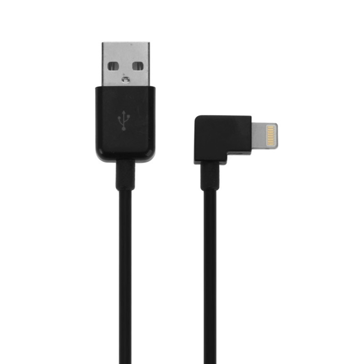 1m Elbow 8 Pin to USB Data / Charging Cable, For iPhone XR / iPhone XS MAX / iPhone X & XS / iPhone 8 & 8 Plus / iPhone 7 & 7 Plus / iPhone 6 & 6s & 6 Plus & 6s Plus / iPad(Black)
1m Elbow 8 Pin to USB Data / Charging Cable, For iPhone XR / iPhone XS MAX / iPhone X & XS / iPhone 8 & 8 Plus / iPhone 7 & 7 Plus / iPhone 6 & 6s & 6 Plus & 6s Plus / iPad(Black)